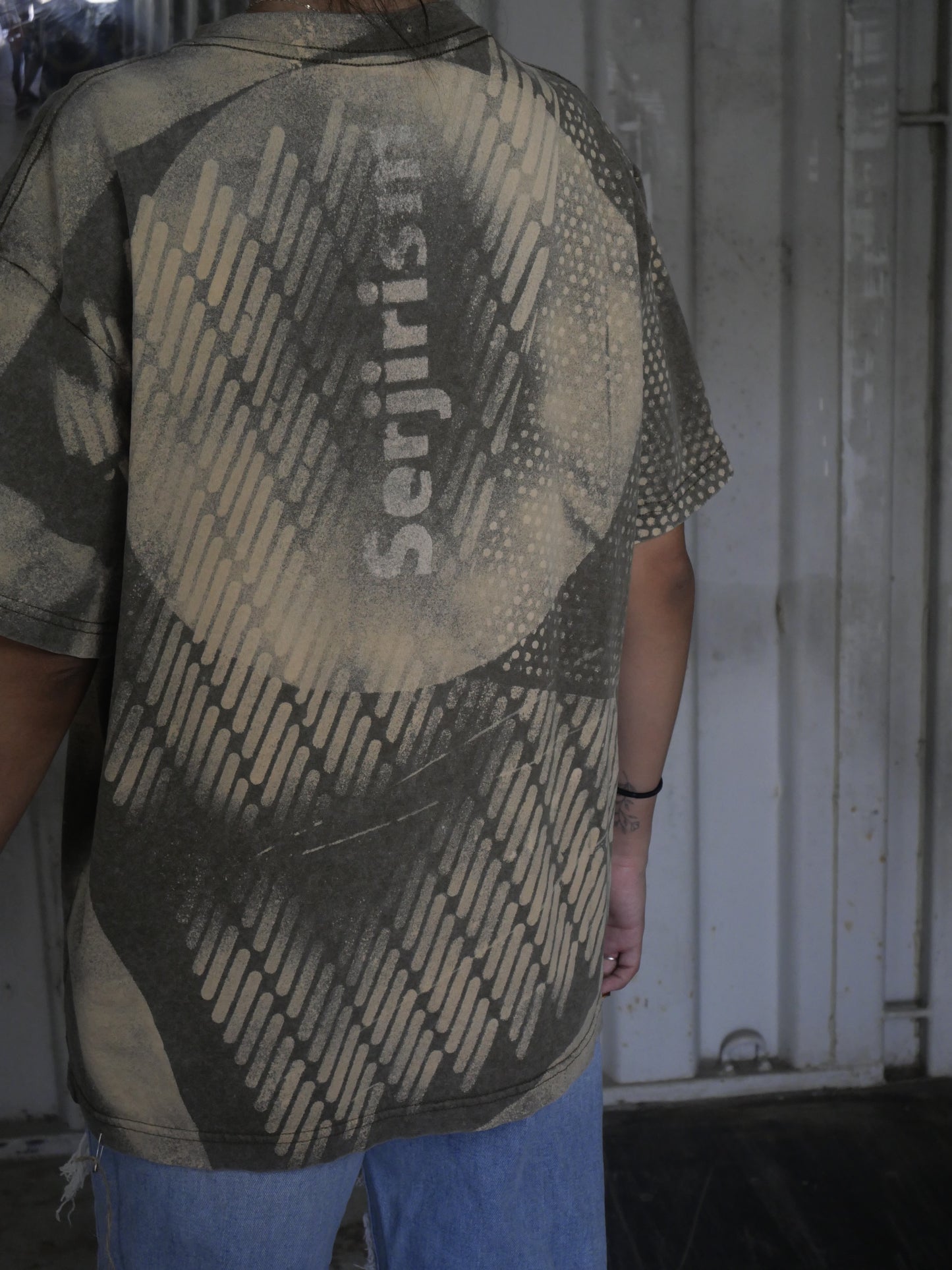 Small 1/1 Serjirism Wearable Art - T-Shirt