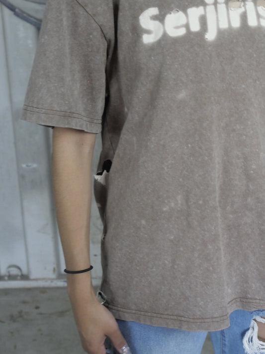 Small 1/1 Serjirism Wearable Art - T-Shirt