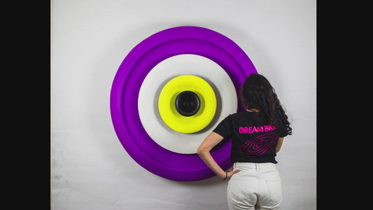 "Entrancing Violet" Industrial Art by Serjirism