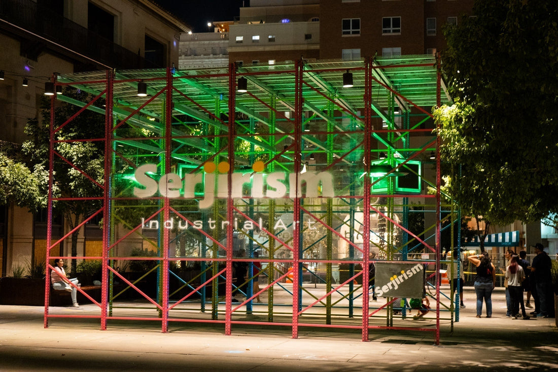 Serjirism Creates El Paso’s Largest Sustainable Art Installation