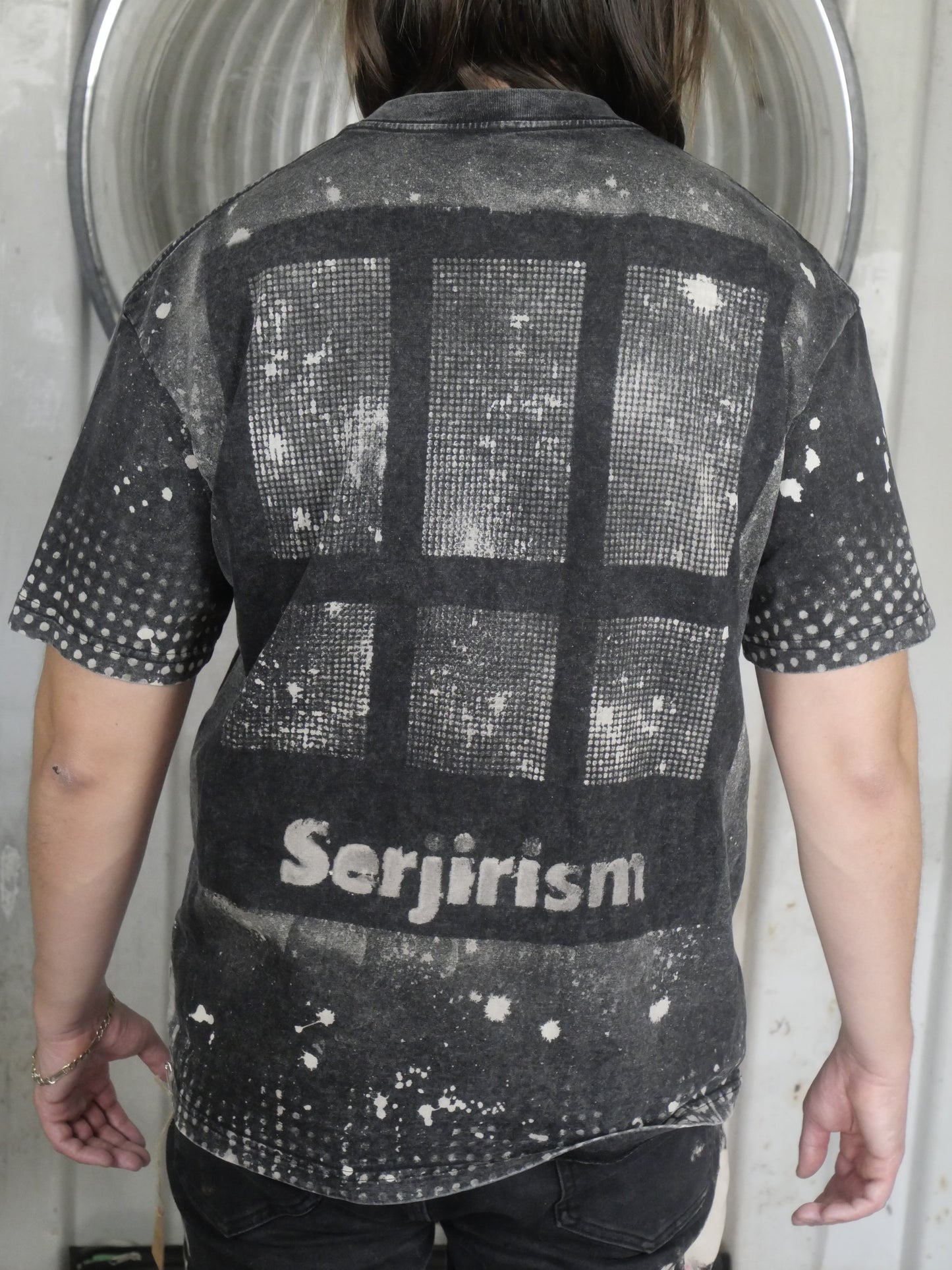 Large 1/1 Serjirism Wearable Art - T-Shirt