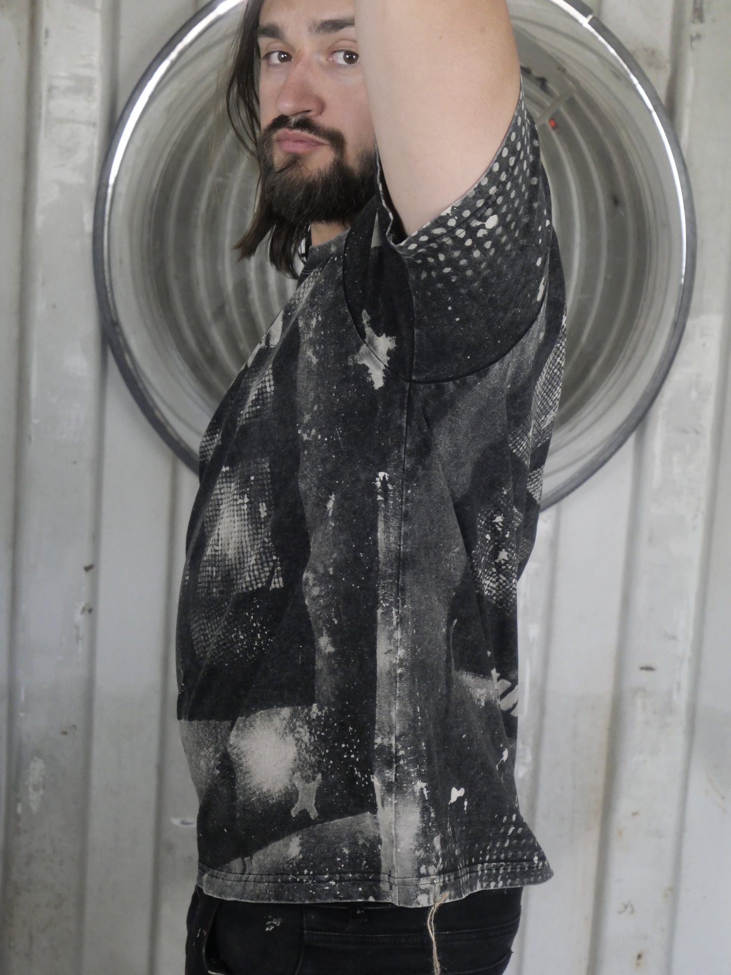 Large 1/1 Serjirism Wearable Art - T-Shirt