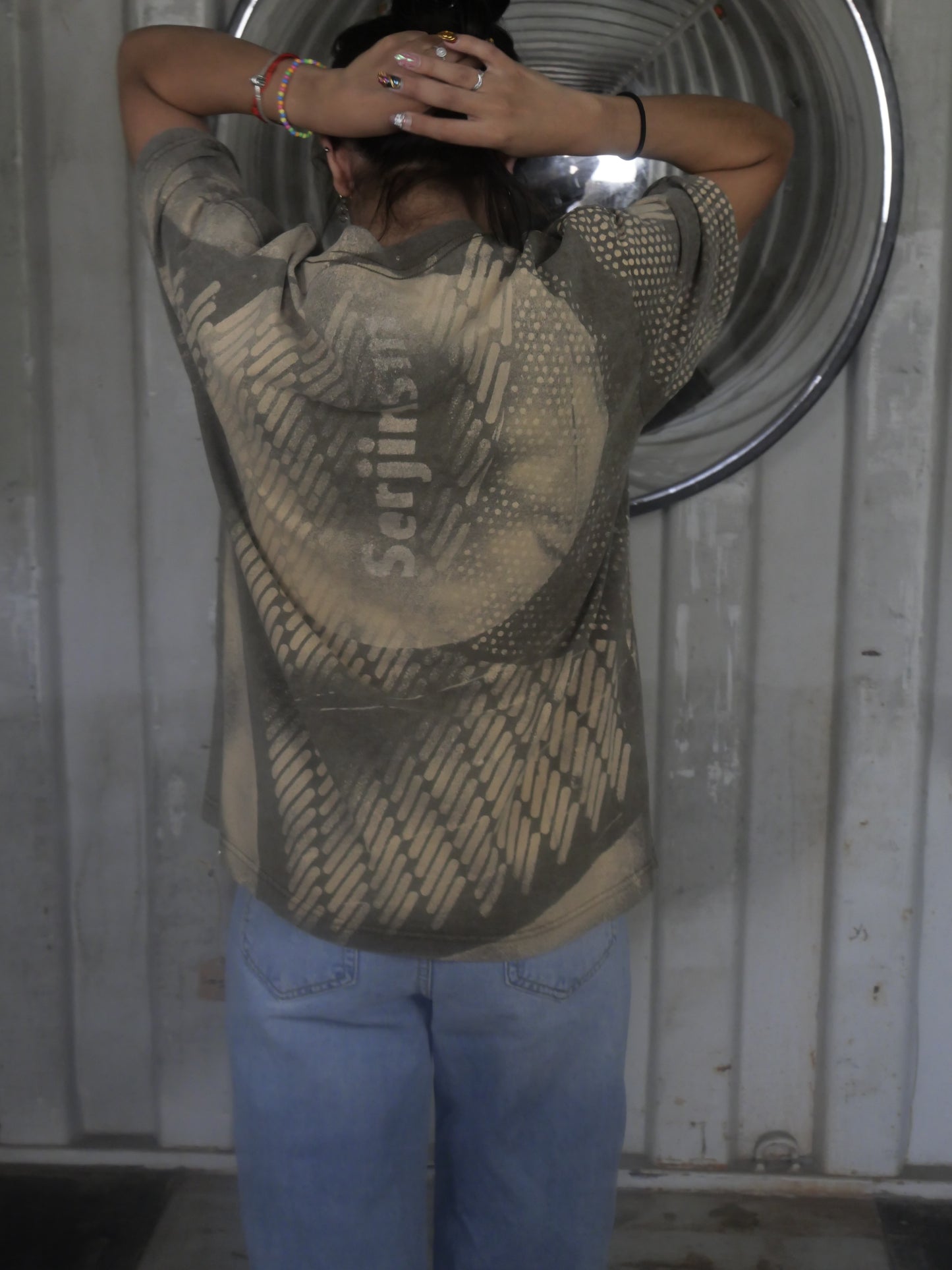 Small 1/1 Serjirism Wearable Art - T-Shirt