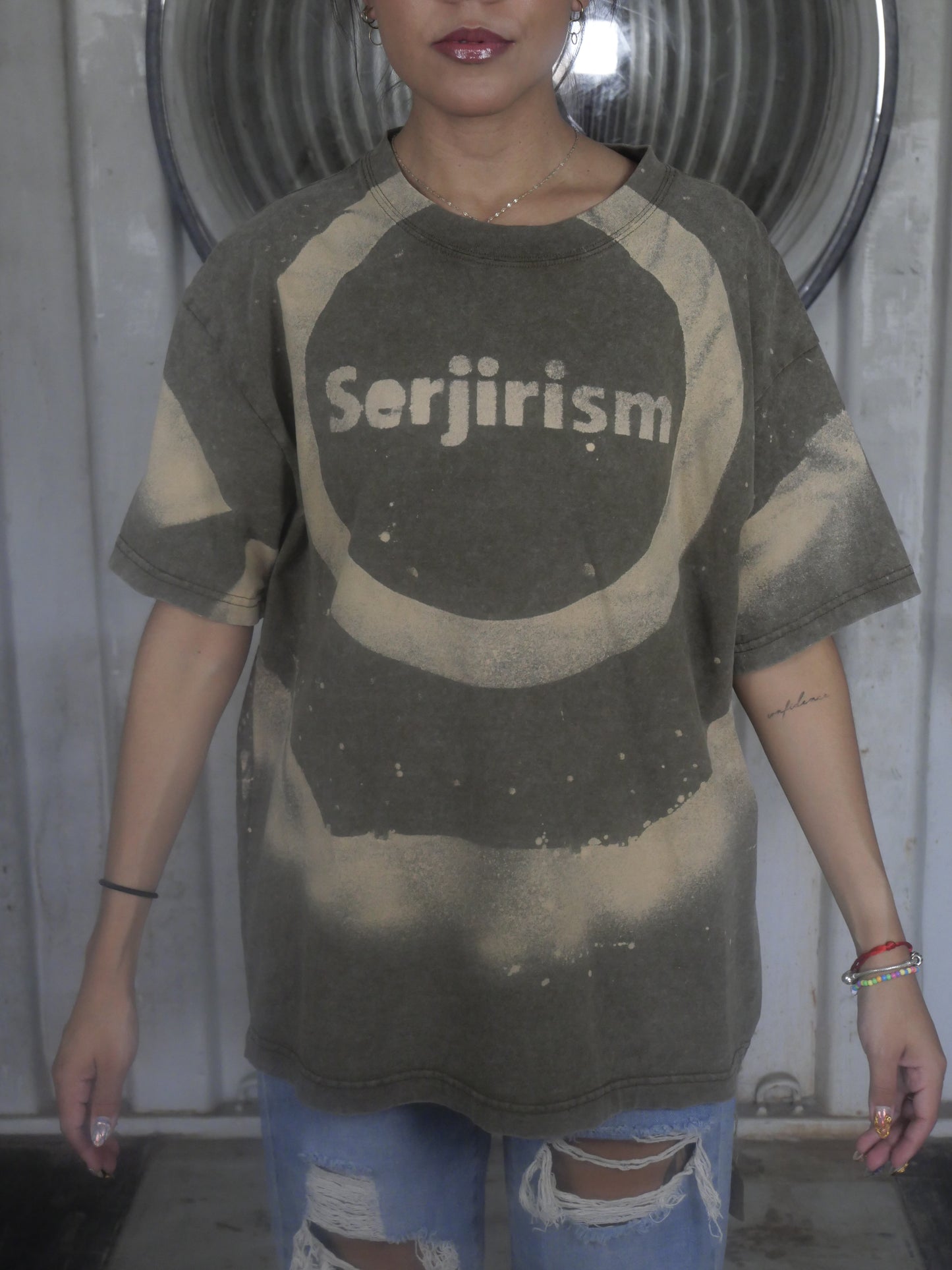 Small 1/1 Serjirism Wearable Art - T-Shirt