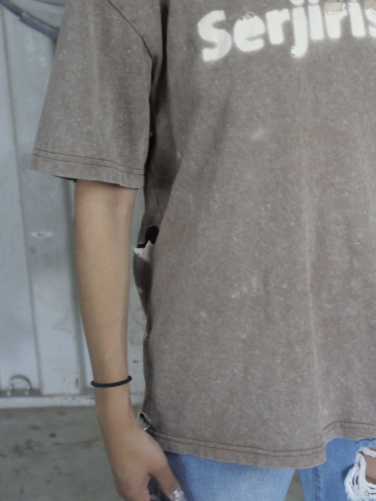 Small 1/1 Serjirism Wearable Art - T-Shirt