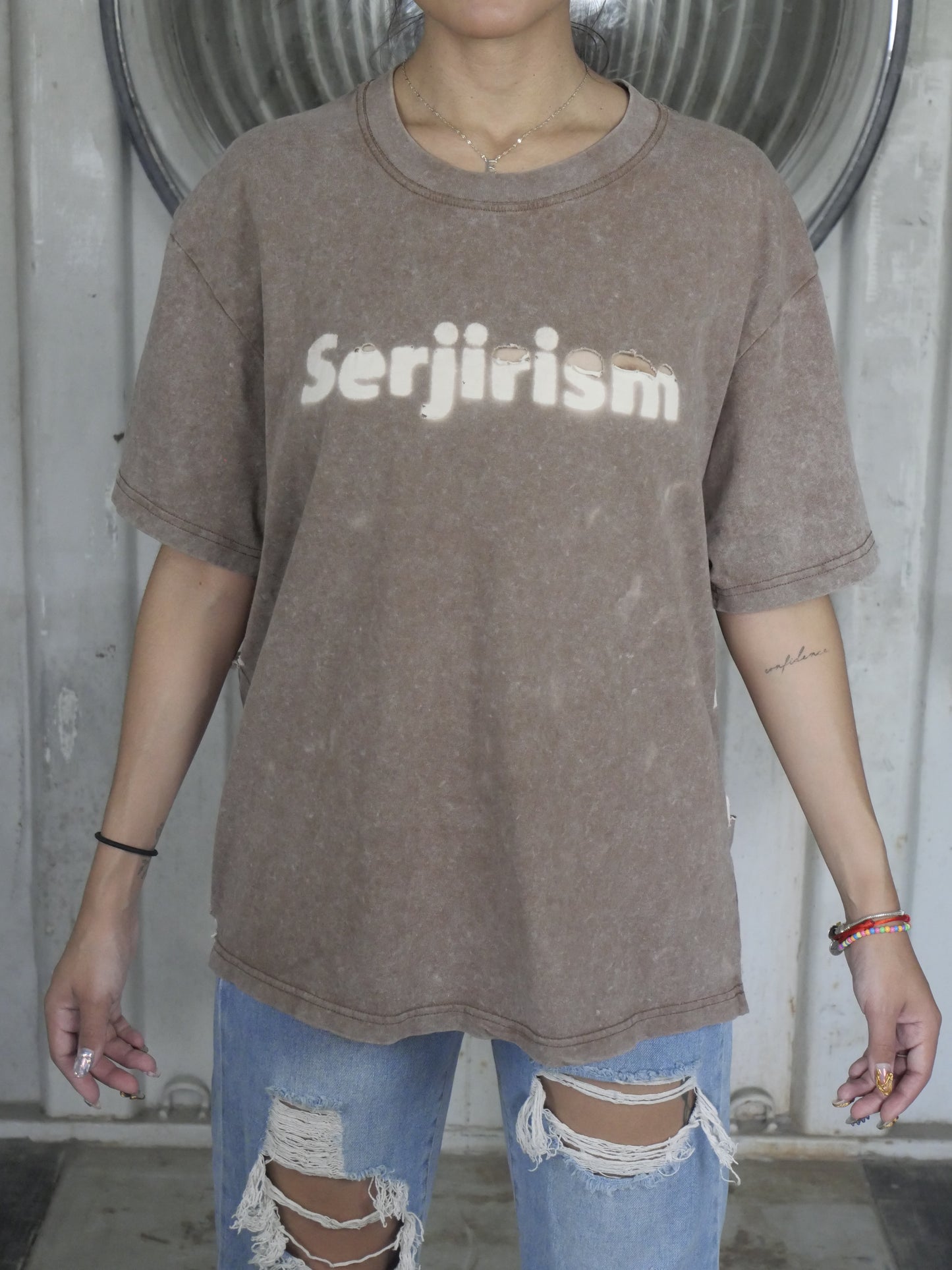Small 1/1 Serjirism Wearable Art - T-Shirt