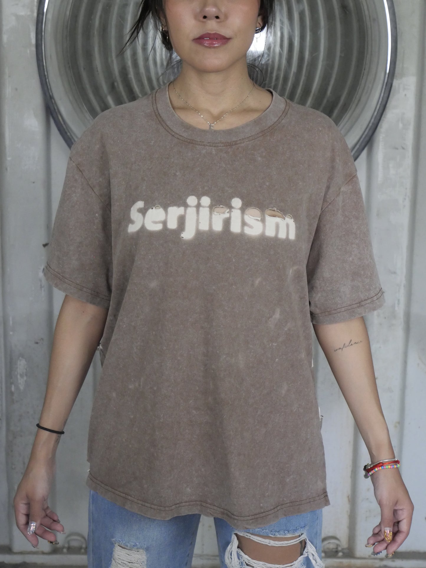 Small 1/1 Serjirism Wearable Art - T-Shirt